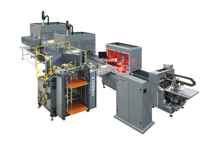 1.SJ 420YS automatic rigid box maker